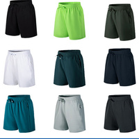 Shorts de course pour hommes, vêtements de sport pour la musculation, entraînement physique, polyester, shorts de sport pour la salle de sport