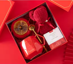 Wholesale Custom Mini Fan Towel Soap Umbrella Candy Box <b>Cup</b> Mug Teaspoon Gift Graduation Father's Day Silk Screen Printing - Product Image 1