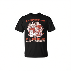 El lugar de las mujeres es en la Cámara de Representantes y el Senado - Camiseta promocional - Product Image 1