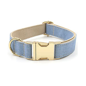 مجموعة عربة ومقود عالية الجودة إكسسوارات تدريب الكلاب الياقات الفاخرة للحيوانات الأليفة شخصية ذهبية ، - Product Image 5