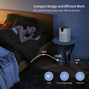 <span class=keywords><strong>Purificador</strong></span> de <span class=keywords><strong>Aire</strong></span> Eléctrico de Escritorio CADR60F-C para Uso Doméstico, Fabricado con Material Plástico HEPA Focus con 25 Años de Experiencia - Product Image 5