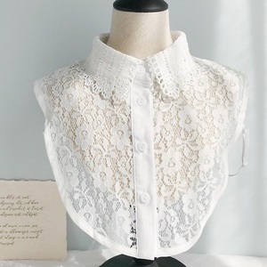 Colletto Staccabile in Pizzo per <span class=keywords><strong>Camicia</strong></span>, Decorativo per Abbigliamento Femminile - Product Image 2