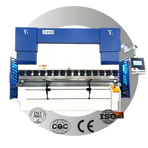 New cnc sheet metal bending machine with folding hand 200T4000 electro-hydraulic DA53T CNC press brake