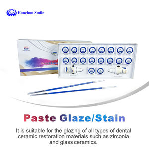 Liquido Colorante per Smalto Ceramico con Logo Personalizzato per Laboratorio Odontotecnico Pasta Glasante per Porcellana Ceramica per Glasura di Corone Complete in Zirconia - Product Image 4
