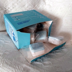 Tabletas Limpiadoras para <span class=keywords><strong>Lavadora</strong></span> Ecológicas y Desechables de 15g con Eliminación Profunda de Manchas y Aroma Fresco para Lavadoras Automáticas - Product Image 4