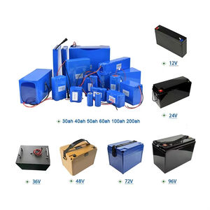 XHY Fabriek 12V 24V 36V 48V 60V 72V 10Ah 20Ah 30Ah 40Ah 50Ah 60Ah Lithium Batterijpakket voor Golf E-bike Elektrische Fiets Scooter - Product Image 4