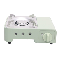 Valise Réchaud à gaz touristique Accessoires de camping Portable Outdoor Mini Single Burner Butane Propane Cassette Réchauds à gaz