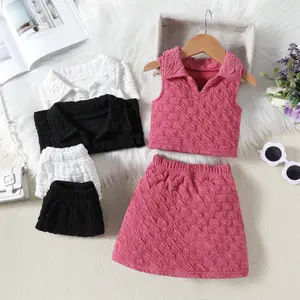 Wholesale two pieces sets girls children sets summer 2024