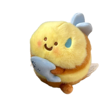 Peluche créative Bees Playmate Shark B, mignonne et adorable, pour les étudiants ou les couples, en cadeau