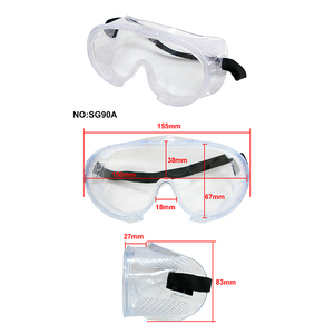 Vente chaude ANSI Z87.1 Lunettes de sécurité avec ventilation directe, conforme CE EN166, vente en gros - Product Image 3