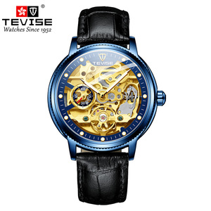 Reloj de Pulsera Mecánico Tourbillon 3D de Diseño Superior para Hombre, Reloj de Moda para Empresario con Diseño Hueco - Product Image 1
