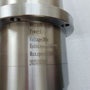 Moteur de broche BT40 15 kW 150 mm 8000-15000 tr/min pour machine de fraisage de métaux en acier inoxydable - Product Image 5