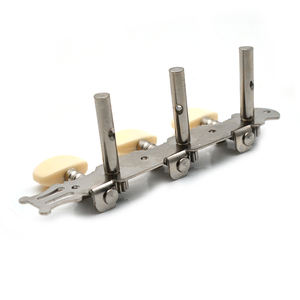 Set 2 buah 1L1R kepala mesin tuner kunci pasak penyetel gitar klasik krom - Product Image 4