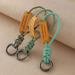 Cordon court 7 brins en paracorde pour téléphone portable, <span class=keywords><strong>porte</strong></span>-clés de voiture, anneau de clés, crochet de suspension pour sac à dos, bracelet anti-perte, <span class=keywords><strong>porte</strong></span>-clés - Product Image 2