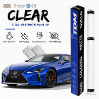 Film de protection d'écran et de carrosserie intérieur en TPU PPF, anti-traces de doigts, auto-réparateur, transparent, protection UV/IR de luxe 10 mil, 10-12