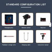 Transmitter HOTRC CT10B 10CH 2.4GHz dengan Receiver F-10A, Handwheel Logam, Layar Warna, Remote Control untuk Mobil RC, Tank, Pesawat, FPV