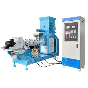 Drijvende Visvoer Molen Pellet Extruder Machine Drijvende Voer Pellet Pellet Pet Voedsel Extruder Verwerkingsmachine