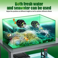 Pompe à Ondes Vario Jecod Jebao Série GOW Moderne de Bureau Intelligente Écologique en Plastique avec Souffleur de Fond, Boîte d'Emballage, Garantie 1 An