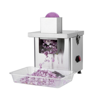 Nieuwe Chips Cutter Machine Multifunctionele Fruit Groente Snijmachine Dicer Rasp Voor Thuisrestaurant Gebruik Motor Kern