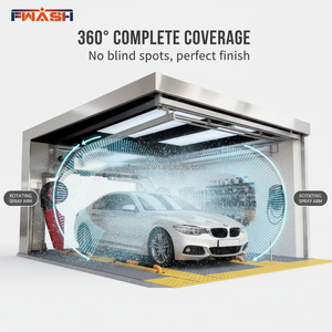 <span class=keywords><strong>Machine</strong></span> de lavage de voiture en libre-service électrique avec sécheuse, construction en acier inoxydable <span class=keywords><strong>et</strong></span> en laiton pour usage commercial - Product Image 5