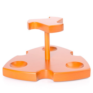 Muxiang Wooden Tobacco Pipe Stand 3 Position Solid Wood Display Rack For Smoking Pipes - Product Image 5
