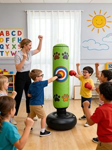 Sac <span class=keywords><strong>de</strong></span> frappe gonflable <span class=keywords><strong>de</strong></span> qualité supérieure pour les magasins <span class=keywords><strong>de</strong></span> jouets et les détaillants <span class=keywords><strong>de</strong></span> produits pour enfants dans le monde entier - Product Image 1