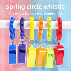 พวงกุญแจนกหวีดพลาสติกหลายสี - Product Image 1