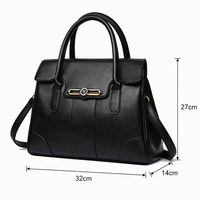 Sac fourre-tout grande capacité pour femme avec broderie imprimée, sac à bandoulière en cuir PU de marque de luxe, portefeuille de haute qualité
