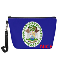 Pochette cosmétique personnalisée Guam avec drapeau imprimé UV, pour voyages à l'étranger, organisation de produits de beauté domestiques, objet de collection culturel des îles du Pacifique