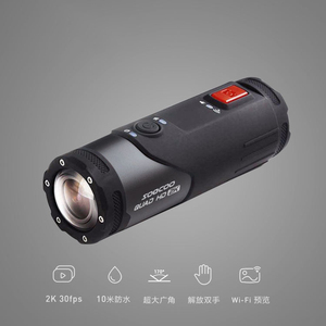 <span class=keywords><strong>2K</strong></span> Hành Động Máy Ảnh Soocoo Không Thấm Nước Dưới Nước Máy Ảnh Thể Thao Màu Đen Cam Bullet Cho Súng Xe Đạp Xe Đạp Mũ Bảo Hiểm Chống Nước - Product Image 4