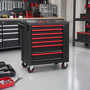 Carrito de Herramientas de 7 Cajones con Juego Completo de Herramientas, Gabinete de Herramientas Rodante de Alta Resistencia para Reparación de Automóviles - Product Image 5