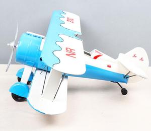 Modello di aeroplano in ferro Vintage World War II U.S. F-4U pirata Fighter decorazioni per la casa in metallo - Product Image 2