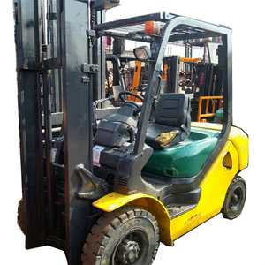 90% New <b>Used</b> Komatsu FD30-14 3 Ton Forklift with Komatsu 4D94LE Engine 4WD Solid Tire Rough Terrain Diesel Power - Product Image 1