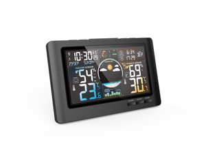 Station météo numérique Thermomètre sans fil Hygromètre Température extérieure Moniteur d'humidité Baromètre Station météo portable - Product Image 6
