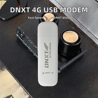 DNEXT Modem USB 4G eksternal Global, kartu Sim nirkabel Dongle USB kartu jaringan ukuran saku 150Mbps E3372