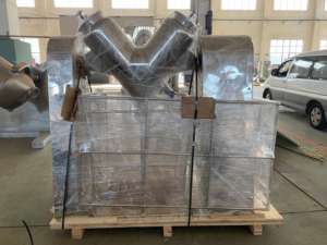 Mélangeur en V à haut rendement Mélangeur en V polyvalent traitant les poudres fines, les granulés et les flocons pour diverses applications industrielles - Product Image 2