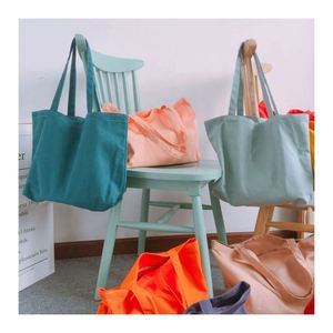 Wholesale Eco-Friendly Recycled Canvas <b>Extra</b>-<b>Large</b> Tote Shopping <b>Bag</b> with Printed Logo - Product Image 1