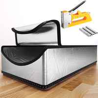 Couverture d'escalier isolante pour trappe d'accès au grenier en aluminium, isolant pour grenier et mur