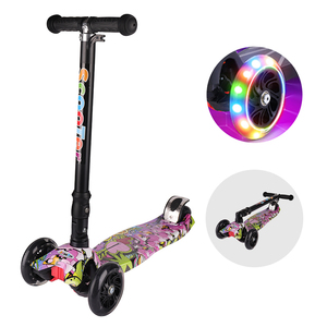 2024 pas cher pliable enfants enfant garçon sport scooter skate léger trois roues coup <span class=keywords><strong>de</strong></span> pied enfants scooter scooters à vendre - Product Image 1