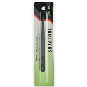 Pinzas Puntiagudas Vetus 705, Plástico Conductivo Antiestático, Pinzas de Laboratorio para Cuartos Limpios - Product Image 3