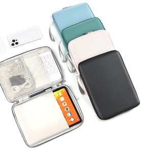 Pu Da Kinh Doanh Dây Kéo Điện Tử Tổ Chức Du Lịch 7.9 10.9 12.9 Inch Máy Tính Xách Tay Máy Tính Xách Tay Máy Tính Bảng Tay Áo Trường Hợp Túi Cho <span class=keywords><strong>Ipad</strong></span> - Product Image 2