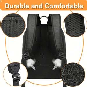 Nouveauté Sac à dos de football écologique avec logo personnalisé, léger et durable, sac de sport pour joueurs de football avec compartiment à chaussures - Product Image 5