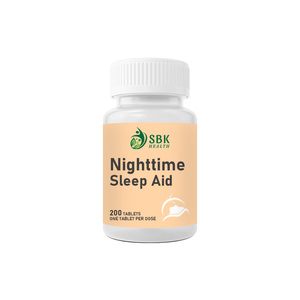 High Quality Sleep Fast Nighttime Sleep Aid Tablets Melatonin Vegan Nighttime Regulate Sleep for Adults Aid Tablets - Product Image 1