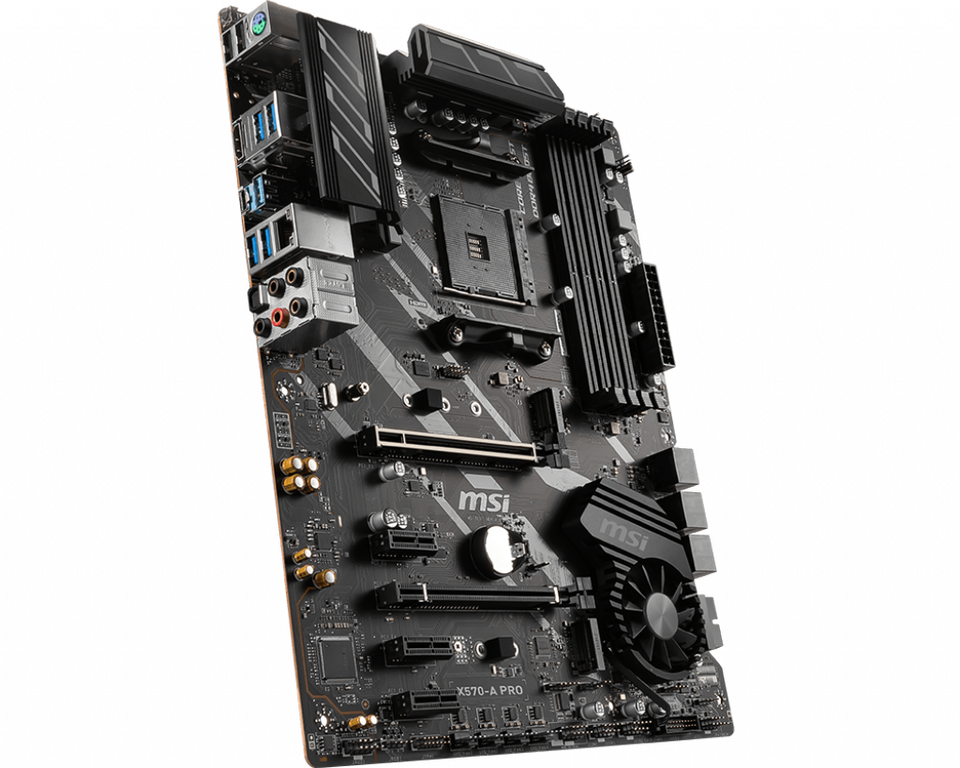 CPU MSI X570-A PRO + Ryzen 5 3600 MSI X570-A PRO Motherboard Review