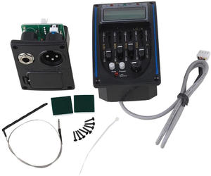 4 גיטרה הלהקה q LC-4 קדם-מגבר אקווייזר גיטרה אקוסטית עם טונר - Product Image 1