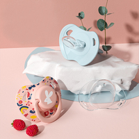 Nouveau moule sans BPA bébé sucette sans danger de qualité alimentaire infantile sevrage drôle sucettes Silicone sucette