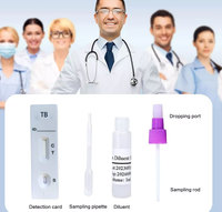 Kit de Diagnóstico de Tuberculosis para el Hogar y Clínicas, Kit de Diagnóstico Rápido en Cassette de un Solo Paso, Prueba de Tuberculosis TB