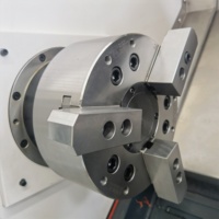 Tour à métaux CNC automatique horizontal simple CK6150 avec banc plat pour usinage lourd, tension 220V, prix de vente