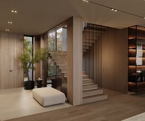 CBMMart <span class=keywords><strong>Escalier</strong></span> droit moderne à usage intérieur pour villa, appartement, hôtels, bibliothèques, musées, grands escaliers en L - Product Image 5