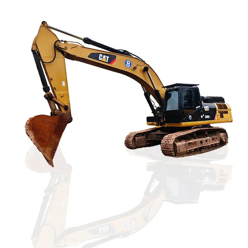 Máquina escavadeira Caterpillar Digger CAT336 de 36 toneladas usada, máquina de bomba hidráulica de esteira Cat336D, bom estado à venda